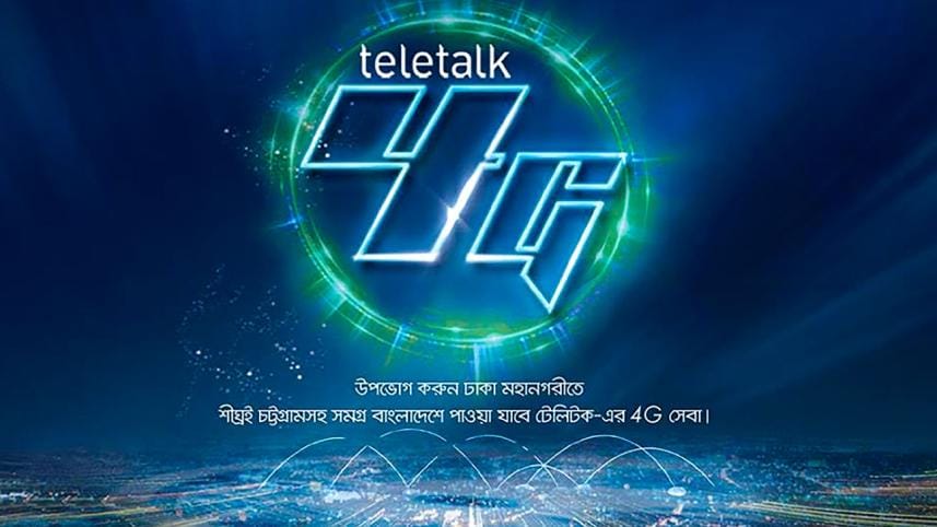 Teletalk launches 4G internet service