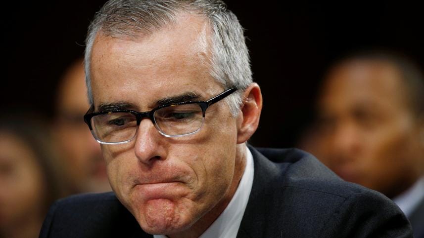 FBI Deputy Director Andrew McCabe 