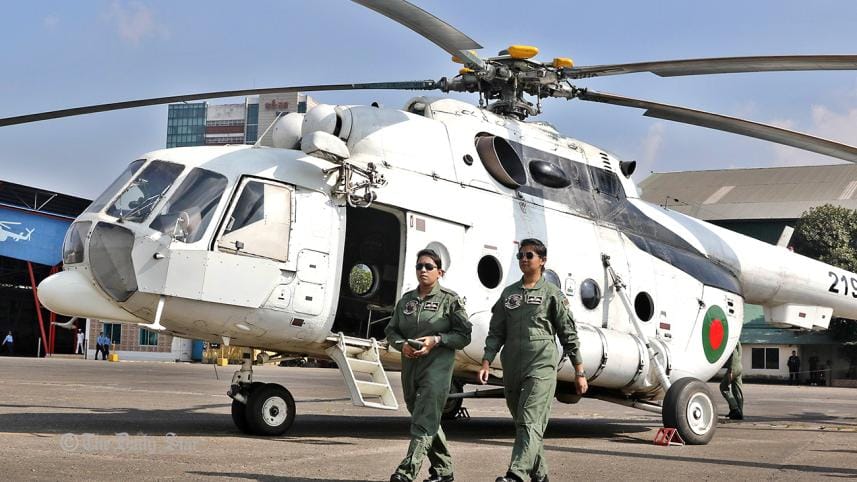 Bangladesh first female pilots