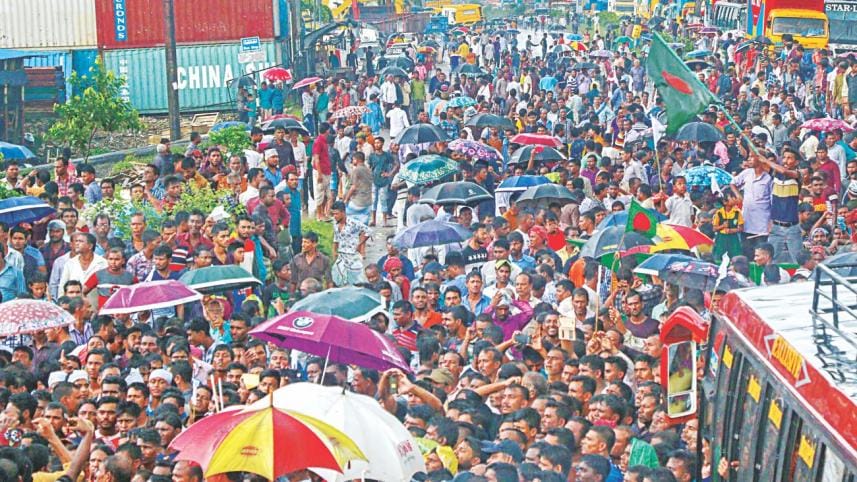 Fishermen block Dhaka-Chattogram highway
