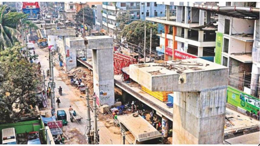 Moghbazaar-Mouchak flyover