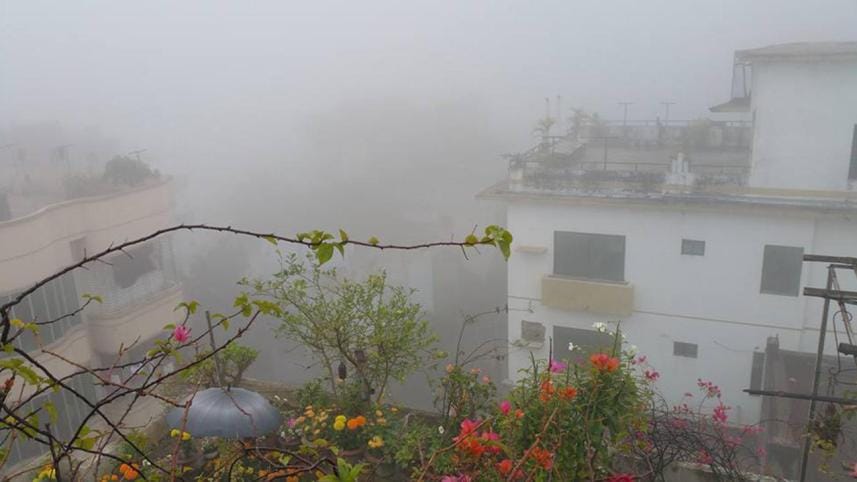 Foggy weather in Bangladesh
