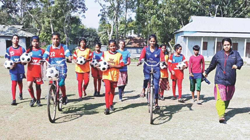Using sport against child marriage