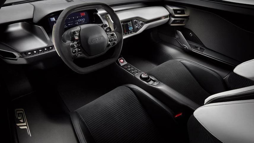 All-New Ford GT interior