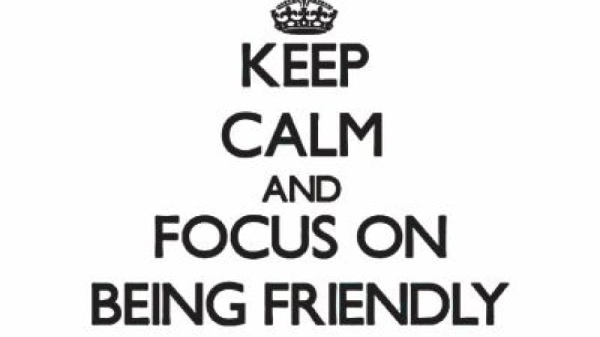 Friends or just friendly