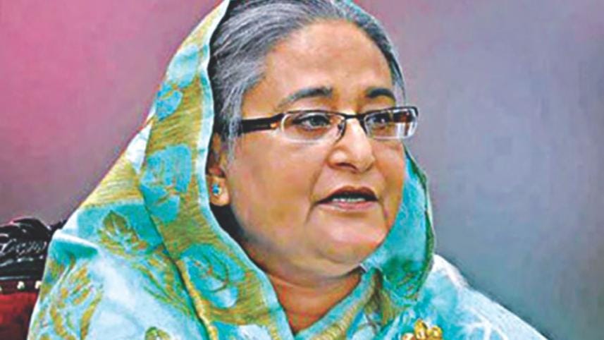 Hasina ranked 30th Powerful Woman