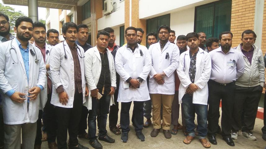 Sylhet’s Jalalabad Ragib-Rabeya Medical College students