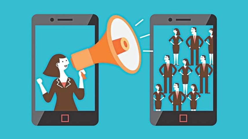 influx of social media