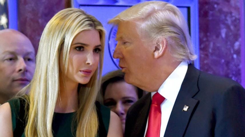 US President Donald Trump, Ivanka Trump