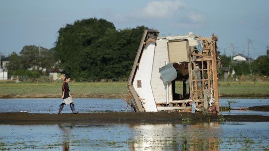 japan flood afp