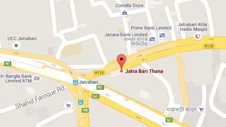 Jatrabari thana map.JPG