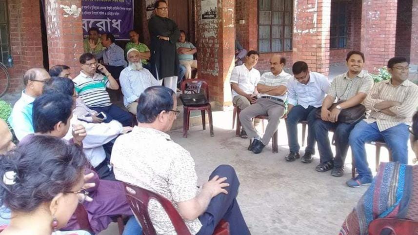 Pro-AL teachers strike at JU