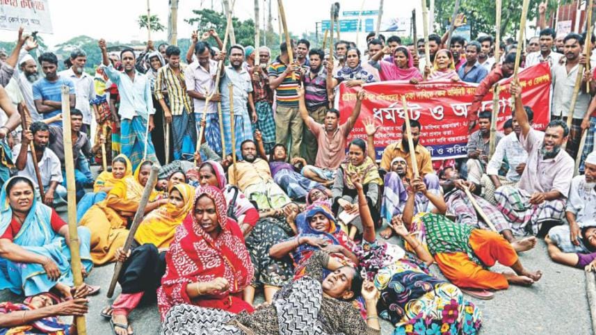 Bangladesh jute mill workers arrears' payment