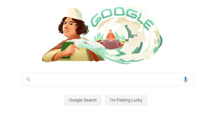 Google Doodle celebrates National Poet Kazi Nazrul Islam's Birthday