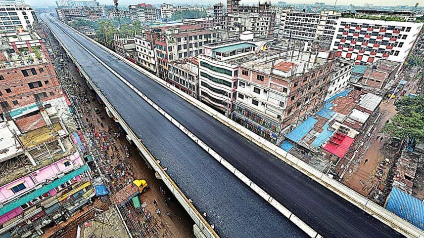 Konabari flyovers Gazipur