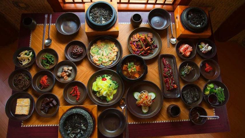 Korean meal