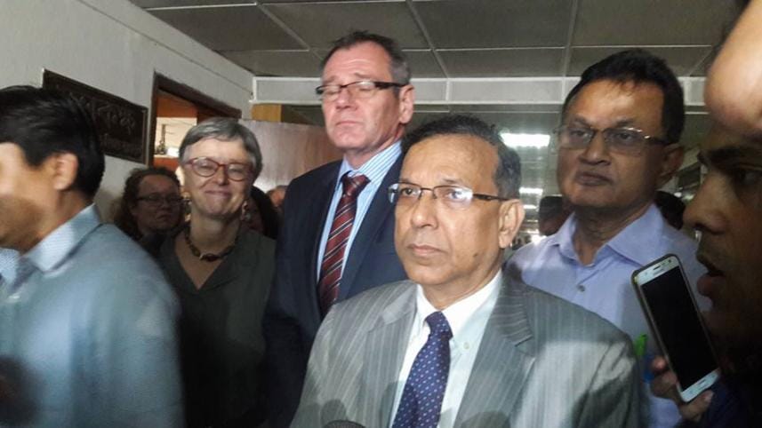 Law Minister Anisul Huq 