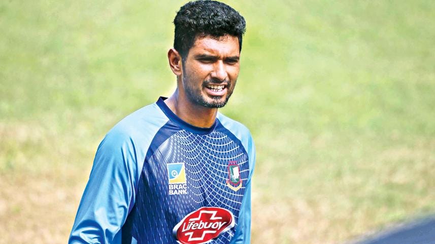 Bangladesh Al-rounder Mahmudullah Riyad Fit to bowl