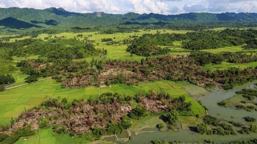Maungdaw in Northern Rakhine State