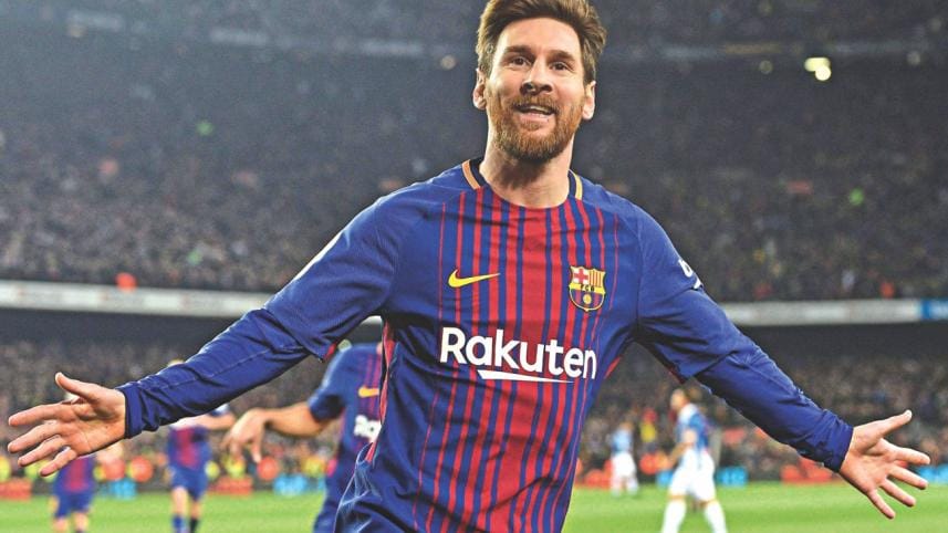 Barcelona superstar Lionel Messi