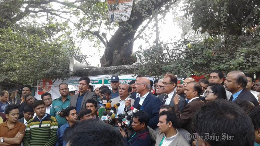 Education Minister Nurul Islam Nahid