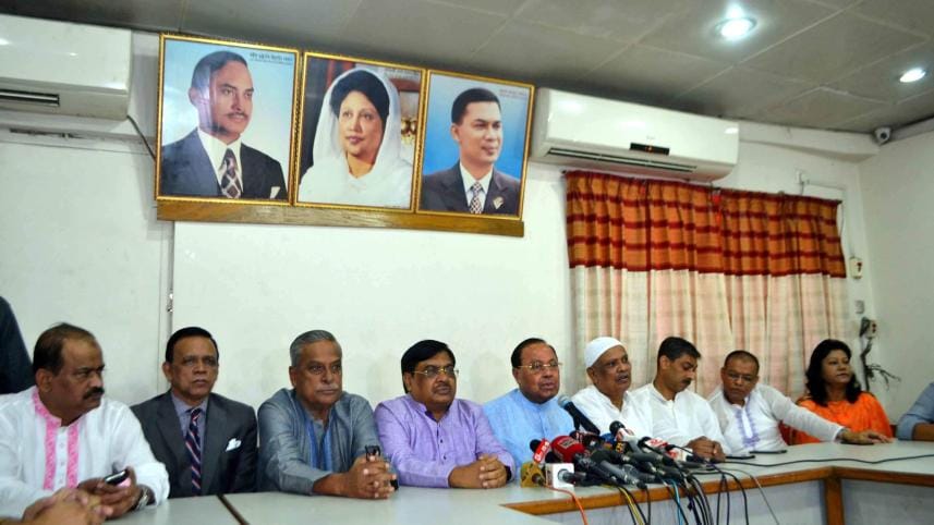 BNP press conference