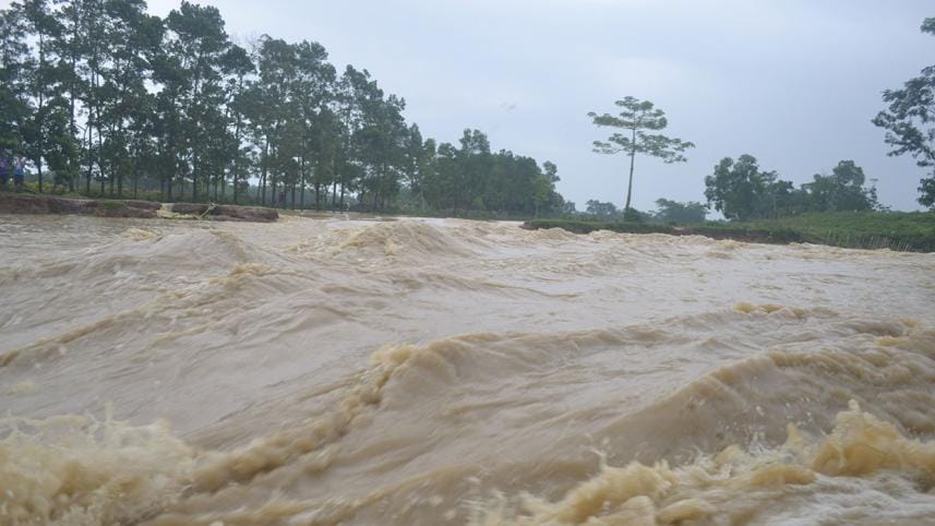 Flood in Moulovibazar