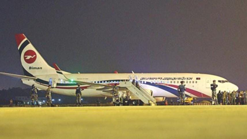 Biman Bangladesh Plane files on Thrusday