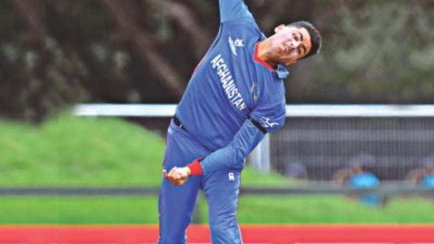 Teenage Afghan spin sensation Mujeeb Ur Rahman