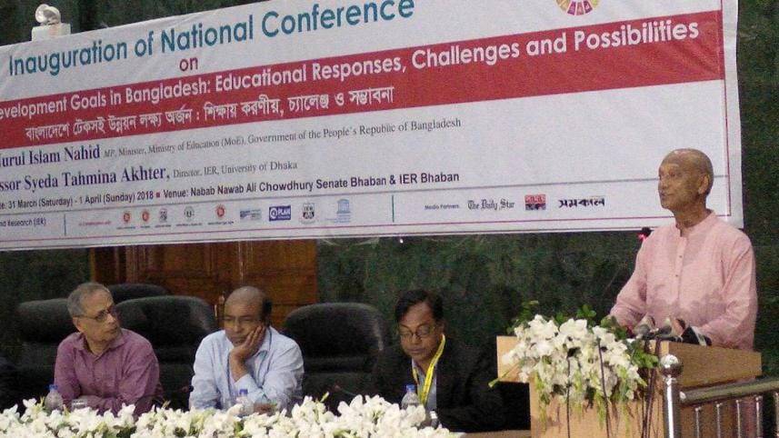 Bangladesh Education Minister Nurul Islam Nahid, 