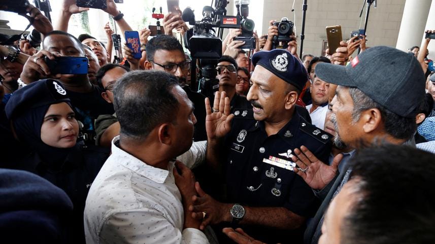 Najib Razak supporter