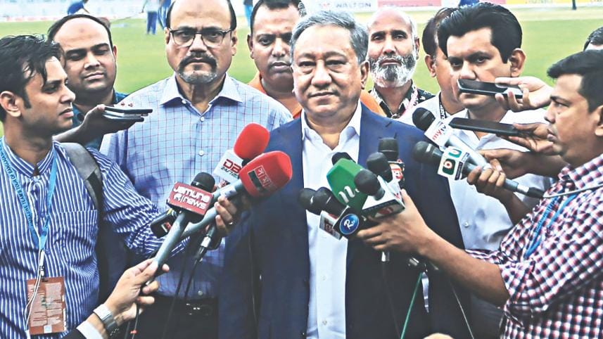 Bangladesh Cricket Board President Nazmul Hassan