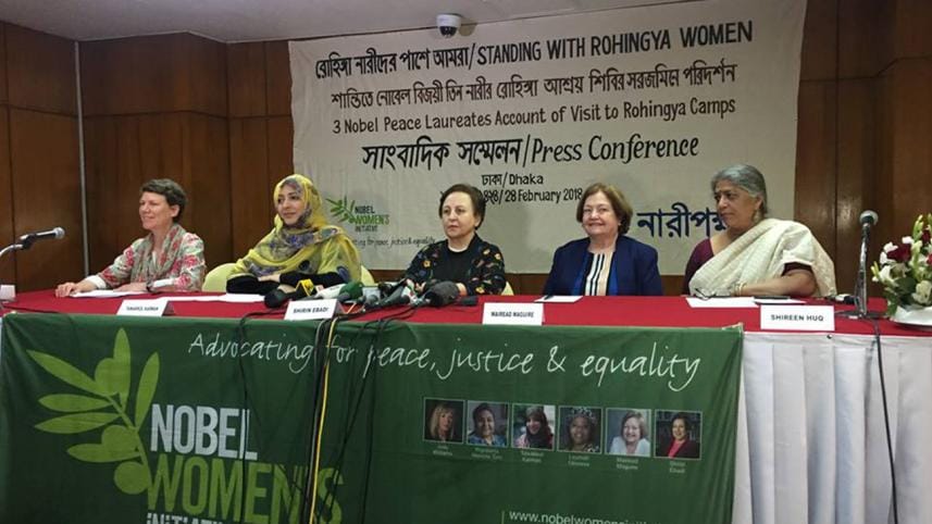Female Nobel peace laureates