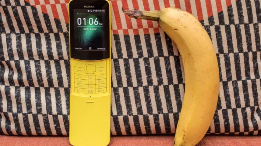 Nokia 8110 4G enabled banana phone