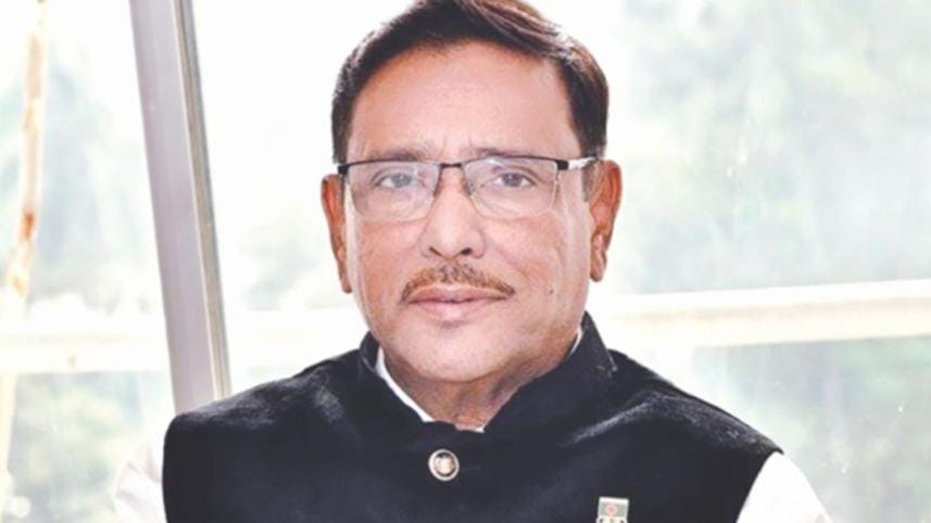 Road Transport and Bridges Minister Obaidul Quader's File Photo