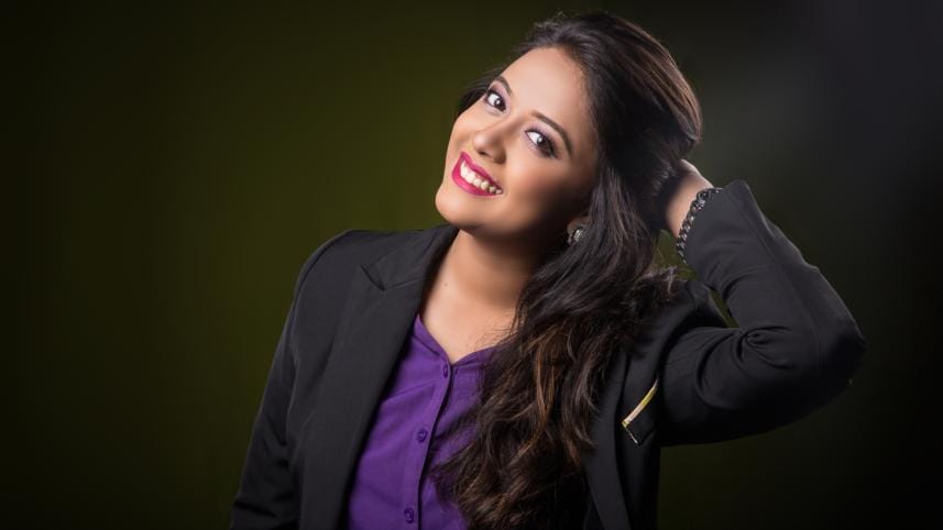 Bangladeshi talented singer Oyshee