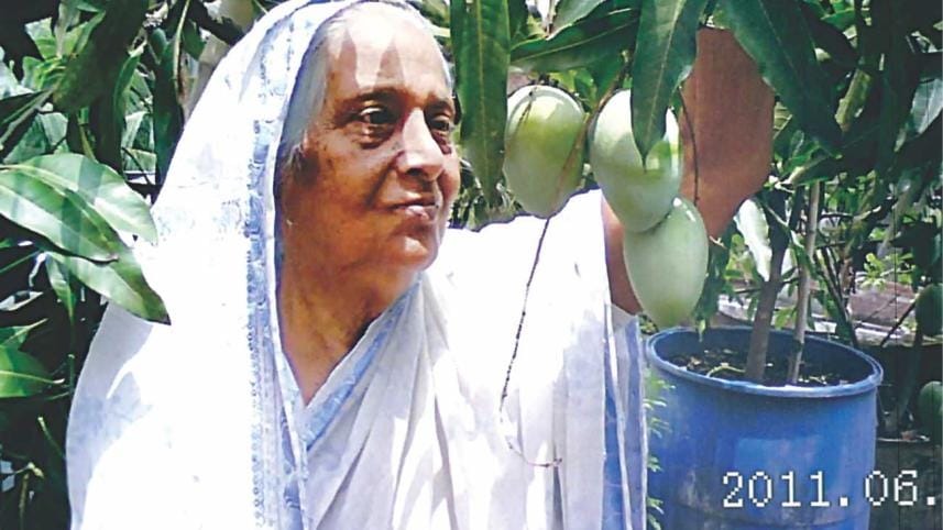 Our mother – who taught us love for nature!