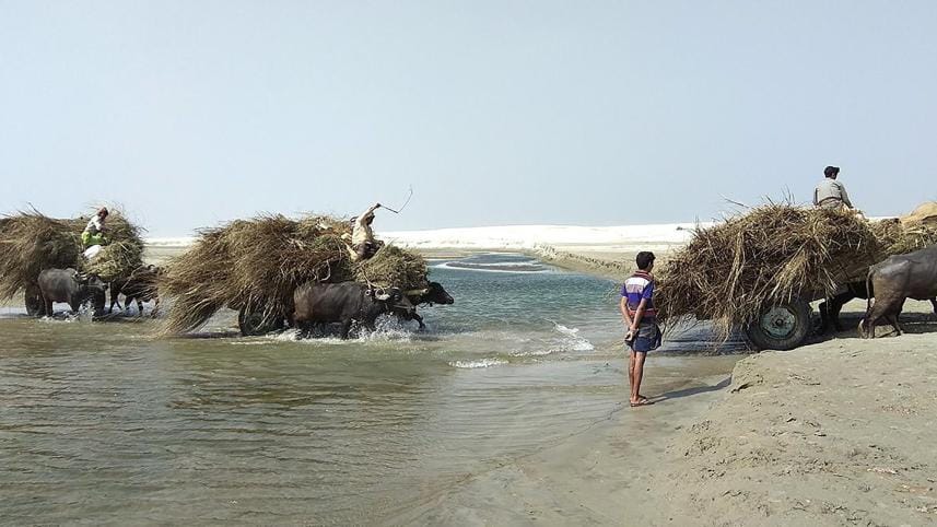 Padma river water level