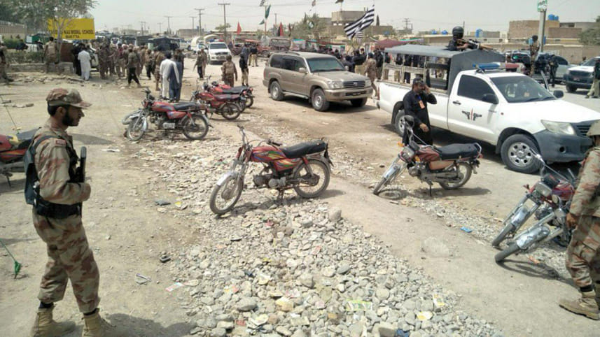 Pakistan election 2018 blast 