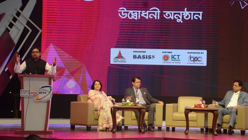 Zunaid Ahmed Palak in BASIS SoftExpo 2019