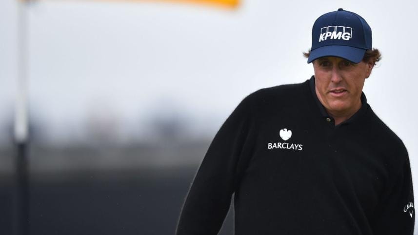 US golfer Phil Mickelson