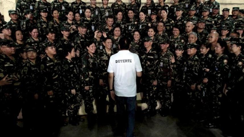 Philippine President Rodrigo Duterte