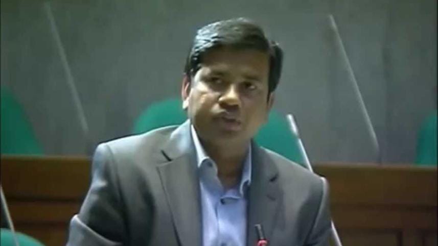 Jatiya Party lawmaker from Sunamganj-4 Pir Fazlur Rahman Misbah