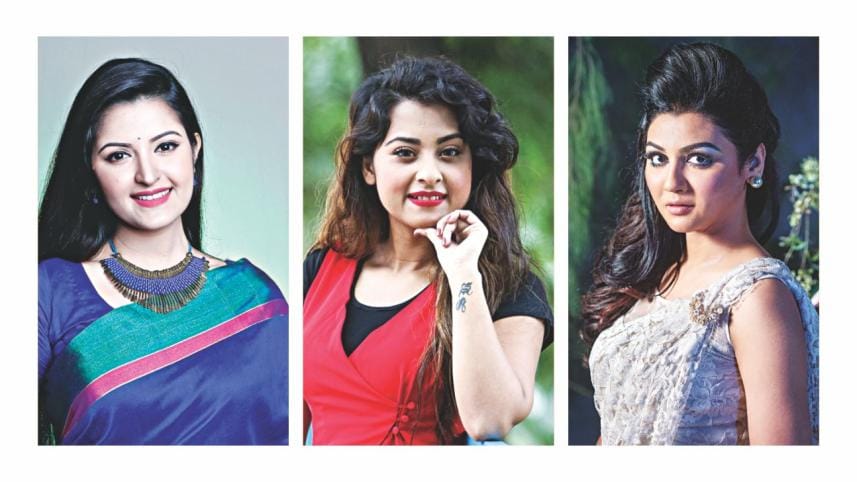 Pori Moni Bubly and Jaya Ahsan