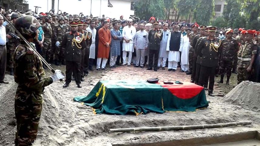 Ragnpur Ershad burial