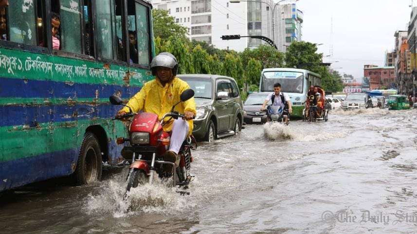 Met office forecasts rain