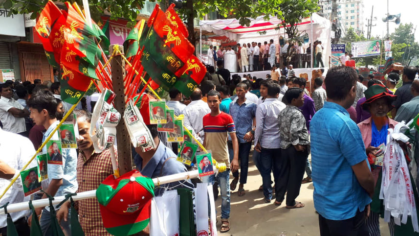 Bangladesh Jatiya Oikyafront Rally in Chattogram