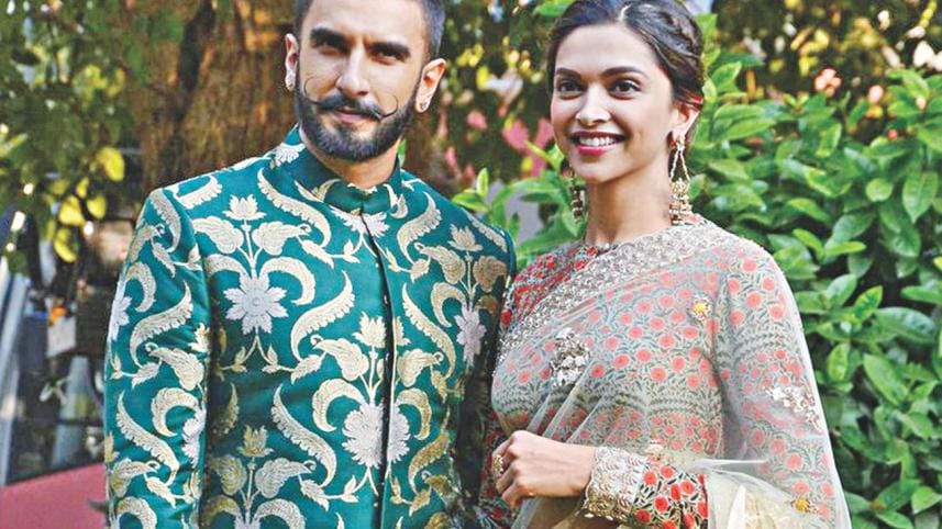 Bolywood Actor Ranveer Singh and Actress Deepika Padukone