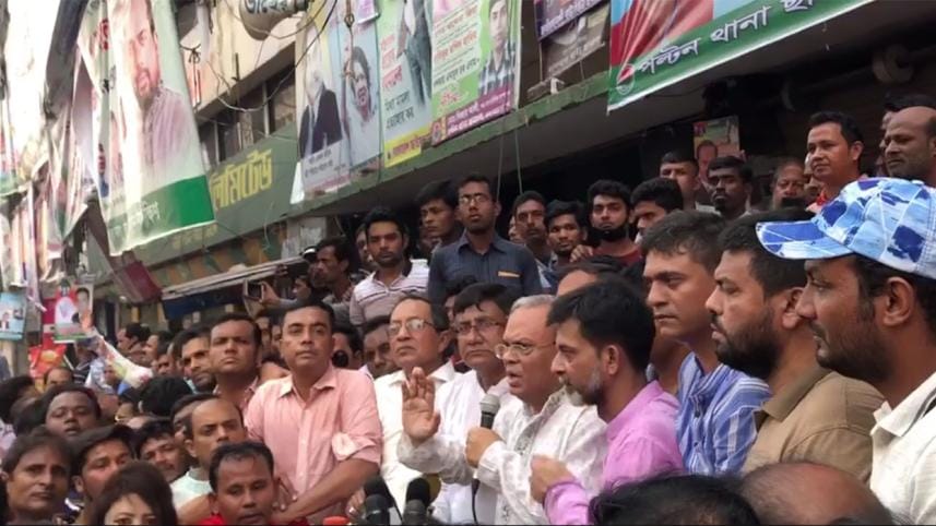 Senior Joint Secretary General of BNP Rizvi Ahmed