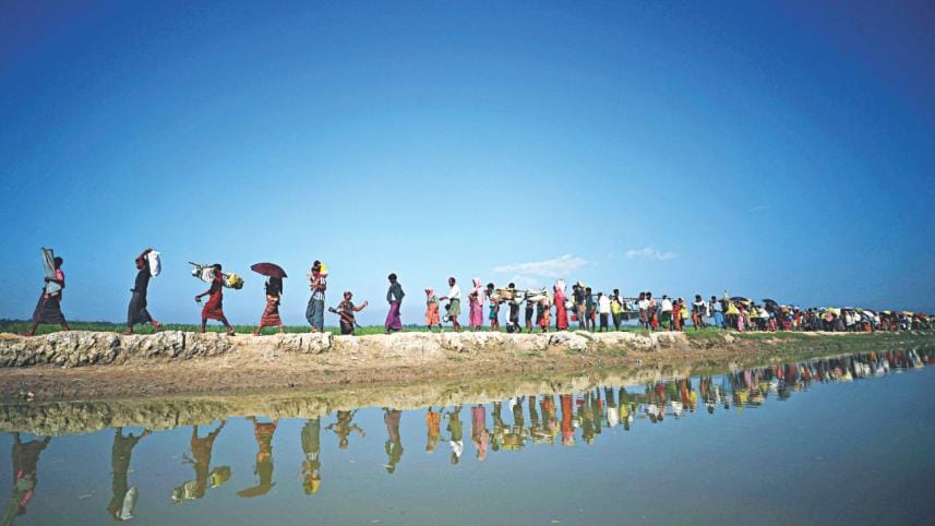 Rohingya influx continue... 